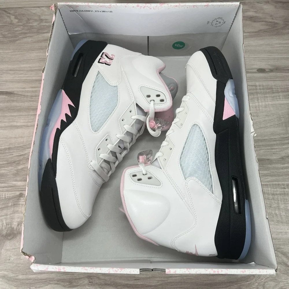 Nike Air Jordan 5 Retro Medium Soft Pink HQ7978-102 Size 13 Men